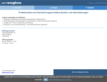 Tablet Screenshot of netengine.at